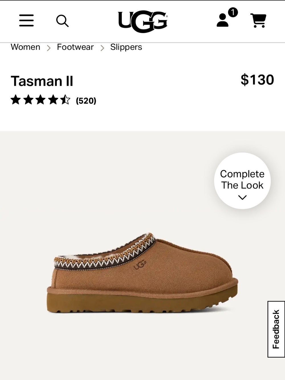 Tasman II slides